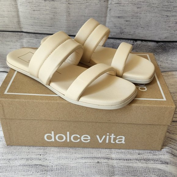 NIB Women's Dolce Vita Adore Leather Sandals** - Picture 1 of 6